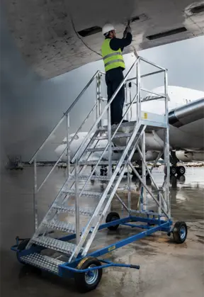 Scala Trainabile per Aeroporti