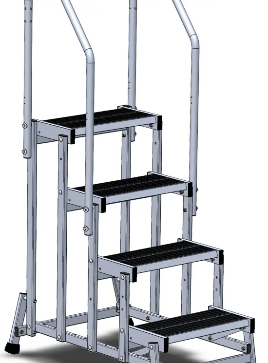 MEGA avec garde-corps