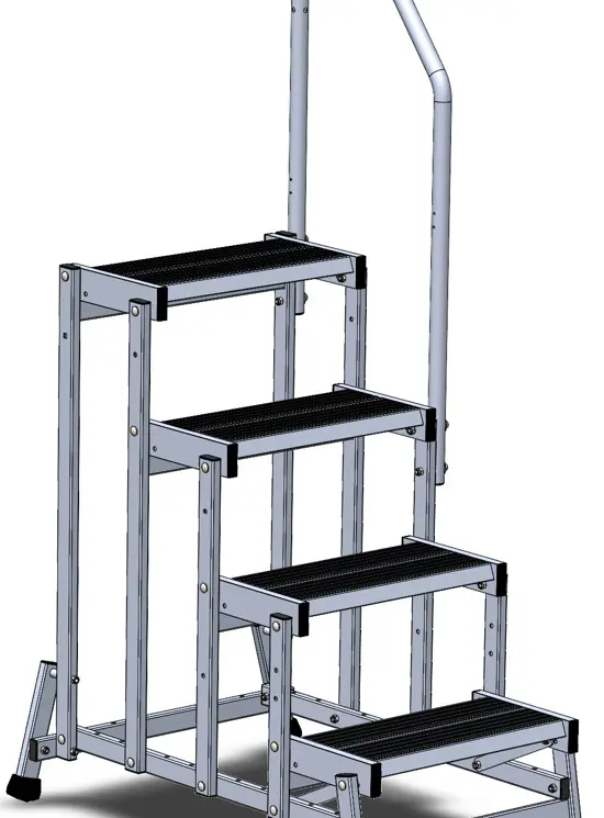 MEGA avec garde-corps