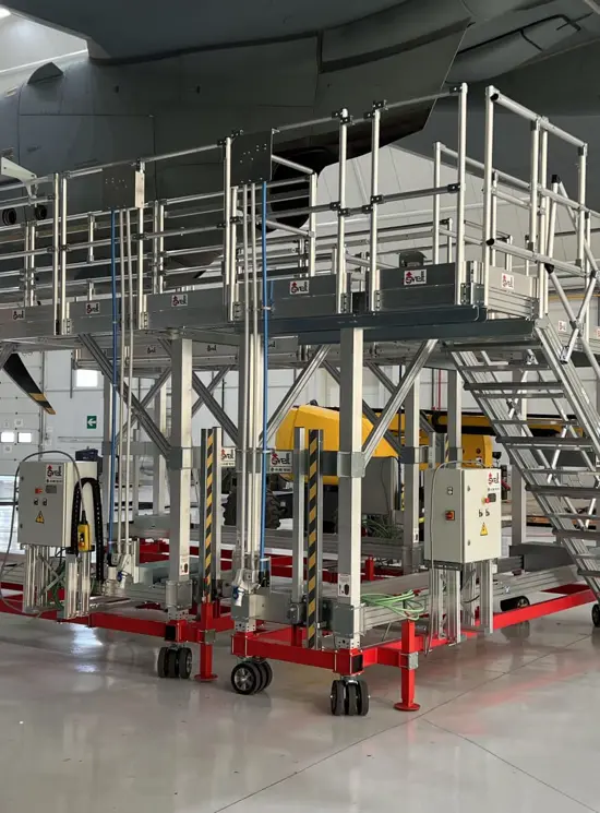 Structure spéciale pour les moteurs d’avion