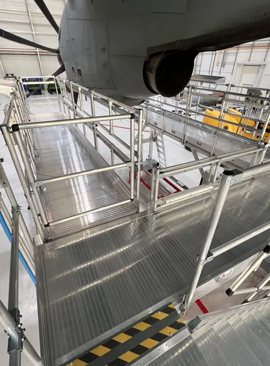 Structure spéciale pour les moteurs d’avion