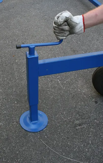 Plate-forme télescopique pour embouts et chaudières