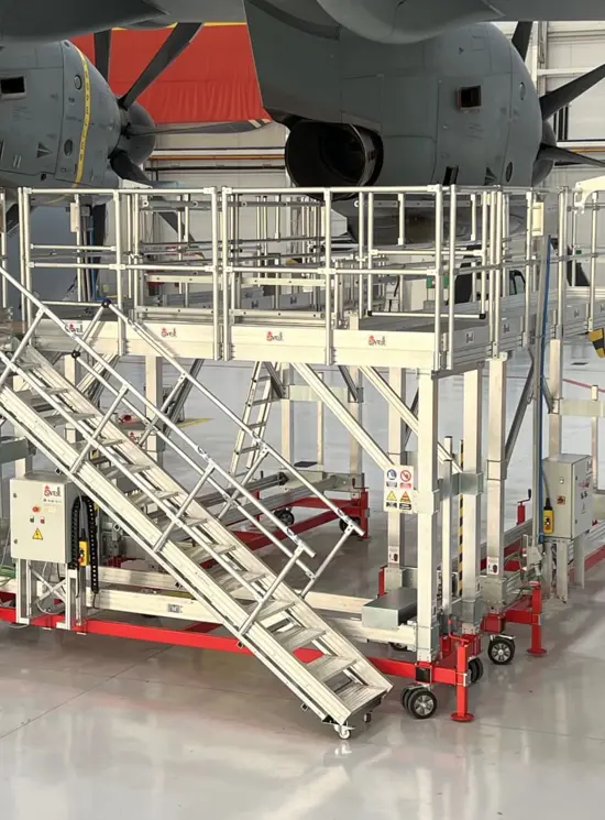 Structure spéciale pour les moteurs d’avion