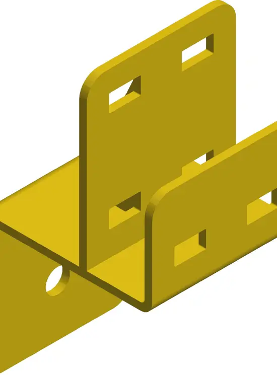 Échelle d’accès en aluminium 45°