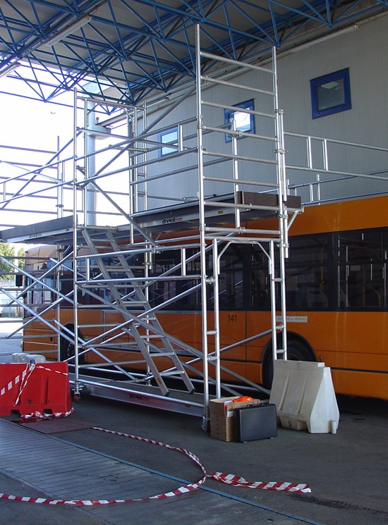 Installations spéciales pour bus et autocars
