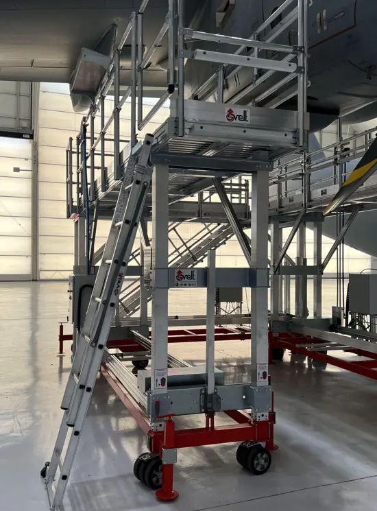 Structure spéciale pour les moteurs d’avion