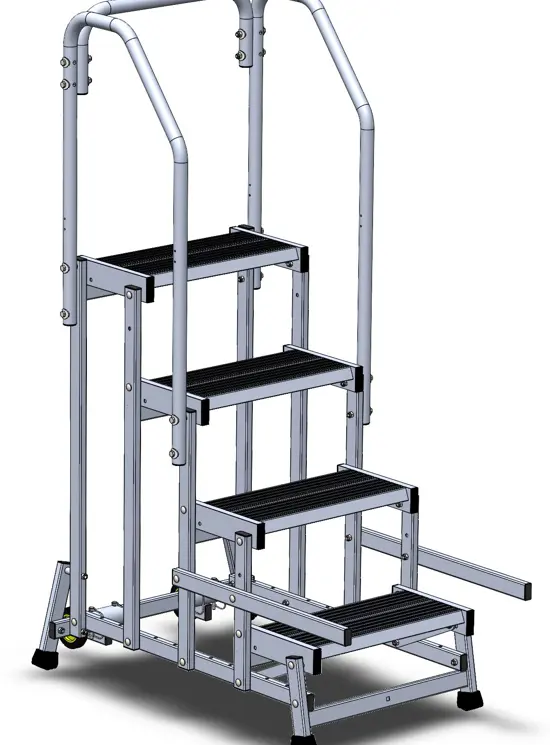 MEGA avec garde-corps