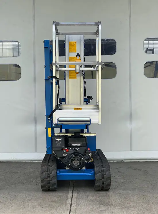 Porte-cercueil automoteur à chenilles