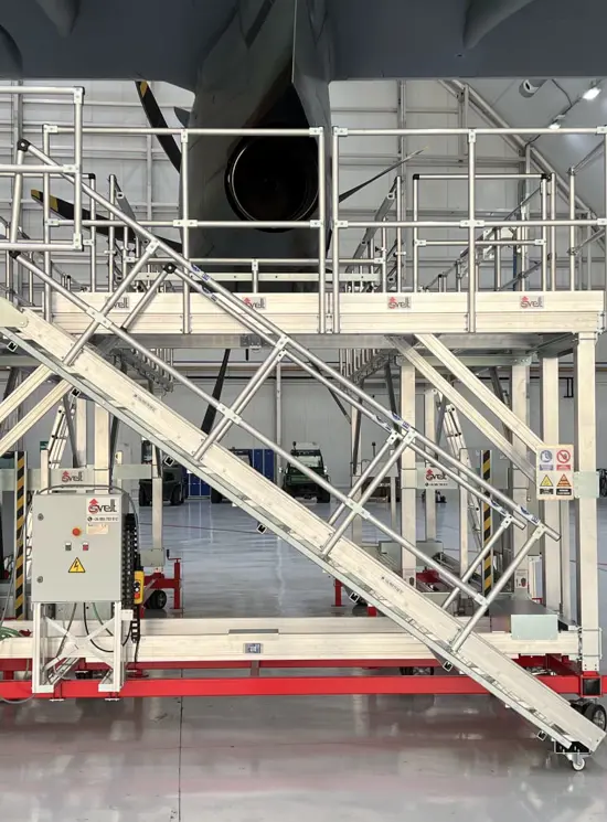 Structure spéciale pour les moteurs d’avion