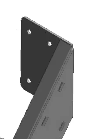 Maxi échelle d’accès en aluminium 54°