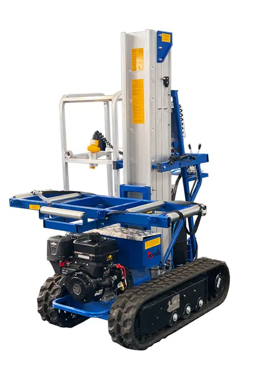 Porte-cercueil automoteur à chenilles