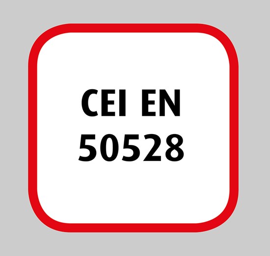 SCALE IN VETRORESINA CERTIFICATE CEI EN 50528 - NORMATIVA IN VIGORE