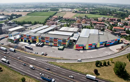 La nostra azienda vista dall'alto
