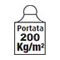 Portata 200 kg/m2