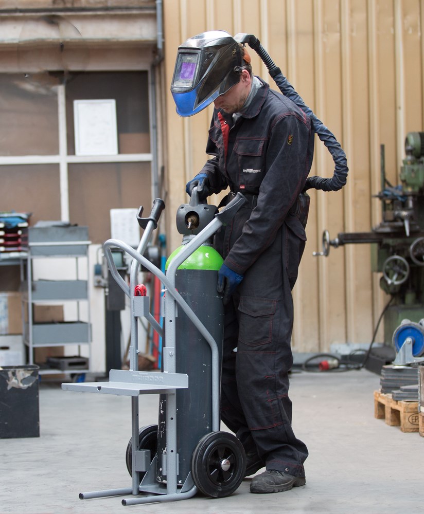 Carrello Porta Saldatrici - Carrelli Portabombole Estintori Saldatrici