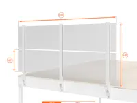 BALAUSTRA A PANNELLI ALTEZZA cm 100