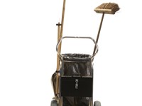 Carrello in alluminio per rifiuti
