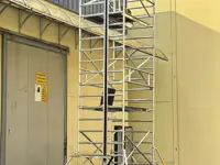 Trabattello Tempo Shuttle con sistema di sollevamento per pannelli fotovoltaici