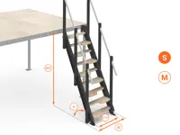 Scala Gradini Alternati 62°