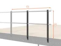 BALAUSTRA ALTEZZA cm 100