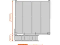 SOPPALCO IN ACCIAIO TS8 LOFTBED