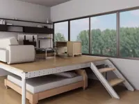 SOPPALCO IN ACCIAIO TS8 MINI BIANCO