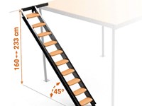 Scala Laterale da 45° a 63°