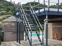 Scala Comoda 42° Gradini in Acciaio