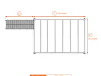 SOPPALCO IN ACCIAIO TL20 NERO CON SCALA COMODA