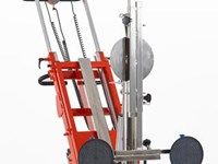 Carrello Elettrico Saliscale Cingolato per Vetri