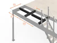 TRAVE SOSTEGNO SCALA  