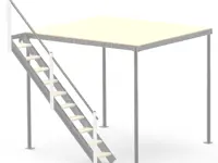 SOPPALCO IN ACCIAIO TS8 LOFTBED