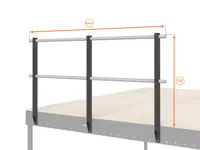 BALAUSTRA ALTEZZA cm 100