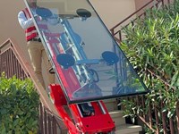 Carrello Elettrico Saliscale Cingolato per Vetri