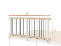 SOPPALCO IN ACCIAIO TS8 SCALA LEGNO