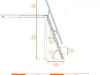 SOPPALCO IN ACCIAIO TS8 SCALA LEGNO