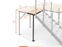 SOPPALCO IN ACCIAIO TS8 SCALA COMODA