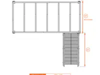 SOPPALCO IN ACCIAIO TM7 SCALA COMODA
