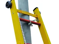 V2FE Scala con fune a 2 tronchi 100% vetroresina