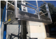 Piattaforma per cabine di camion e pullman
