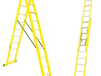 V2E Scala a 2 tronchi 100% vetroresina