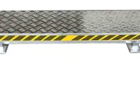 Pedana con fissaggio a terra per macchinari 