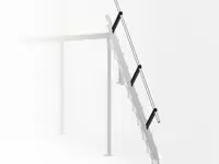 Scala salvaspazio per soppalchi 45°