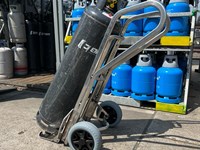 Carrello Alluminio porta bombole