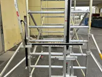 Trabattello Tempo Shuttle con sistema di sollevamento per pannelli fotovoltaici