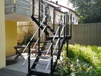 Scala Comoda 42° con pianerottolo 