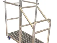 Espositore per rampe leggere