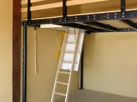 Scala retrattile in legno per soffitti