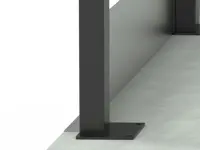 BALAUSTRA UNIVERSALE CON FERMAPIEDI cm 110