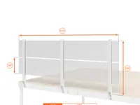 BALAUSTRA A PANNELLI ALTEZZA cm 80